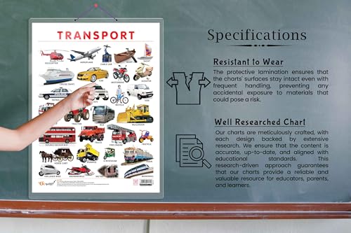 Image of GO WOO TRANSPORT CHART HARD LAMINATED | Hard Laminated Travel Guide