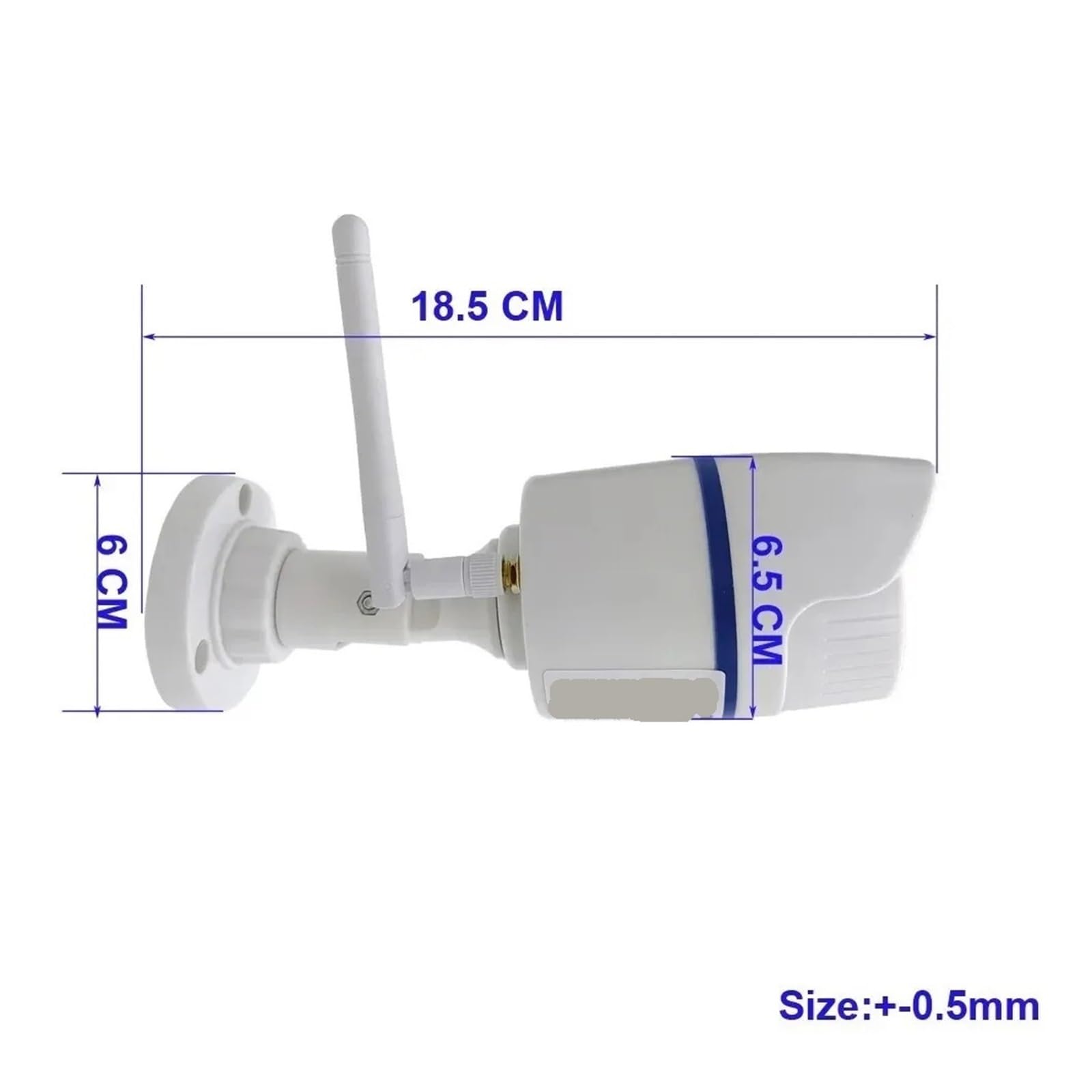 Caméra IP de sécurité à Domicile Bullet WiFi extérieure sans Fil