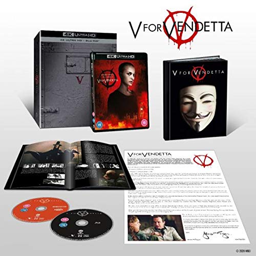 V for Vendetta Ultimate Collector\'s Edition [4K Ultra HD] [2005] [Blu-ray] [Region Free]