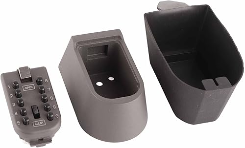 Udavivi Wall-Mounted Key Storage Box with 10-Digit Combination Lock for Outdoor Security