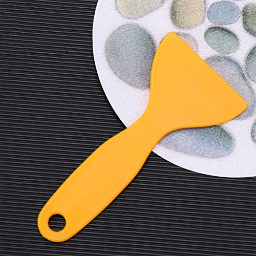 DOITOOL 8PCS Bathtub Stickers Non Slip for Adults or Kids,Colorful Stone Patterns Anti Slip Shower Decals Non Slip Safety Adhesive Shower Appliques with 1 Scraper for Bath Tub and Shower Surfaces