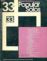 33 POPULAR SOLOS: ALL BRASS INTRUMENTS (Trumpets & Trombones): Words & Music(K582) B011QO0VCU Book Cover
