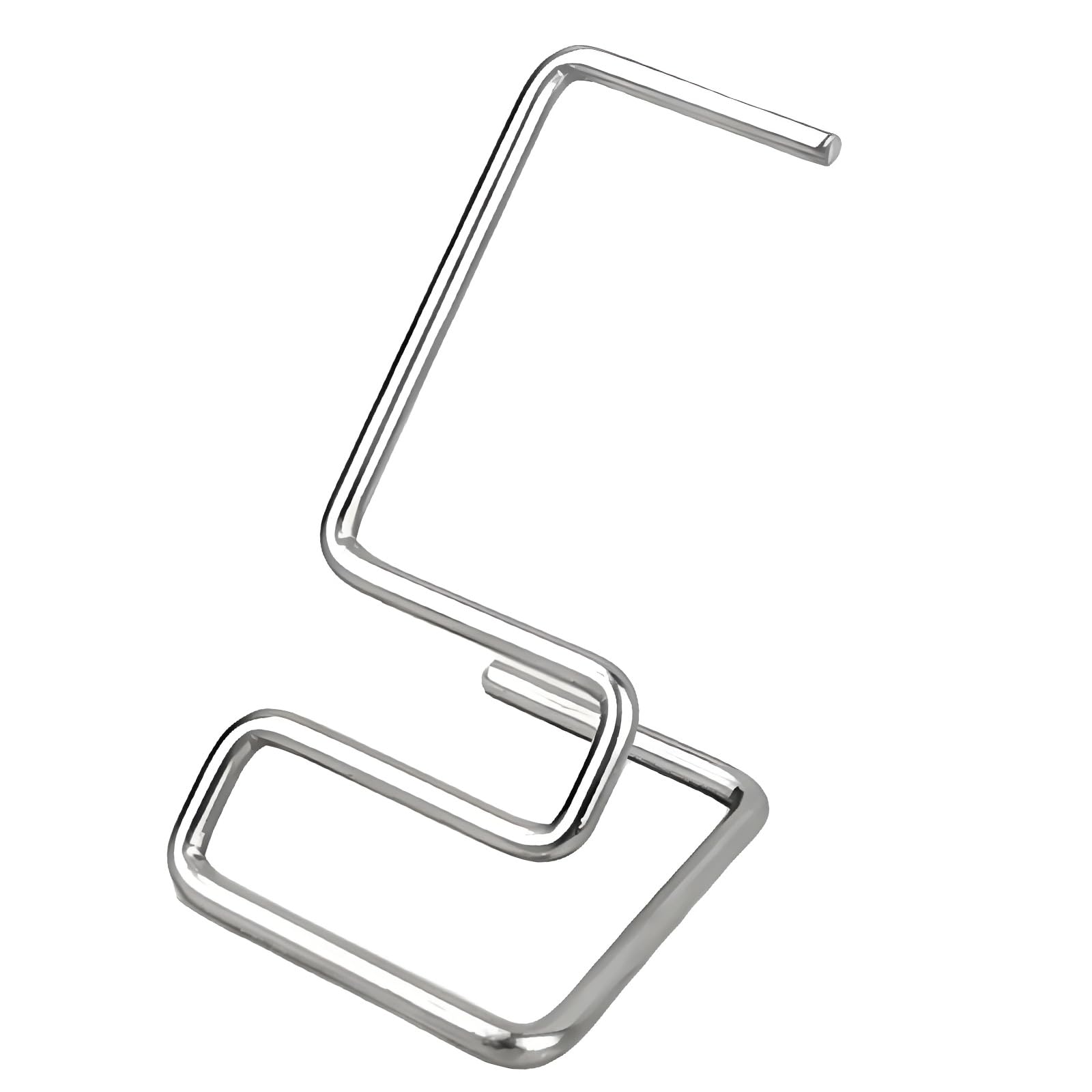 Watch Display Stand Stainless Steel Tabletop Holder for Home Desk or Store Counter, Freestanding Individual Watch Stand Display Tabletop Holder Stainless Steel Individual Organizer Desktop Dresser