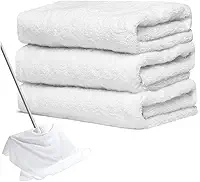 Pano de Chão Limpeza MultiusoToalha Extragrande 60x90cm Microfibra Eletrostático, Super Absorção - 3 unidades