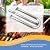 Derurizy 12461 Stainless Steel Grill Burner Tube Replacement for American Outdoor 24NB, 24NG, 24NP, 24PC, 30NB, 30PC, 36NB, 36PC Gas Grill Models, 14 1/2" x 6 1/4", 3 Pack