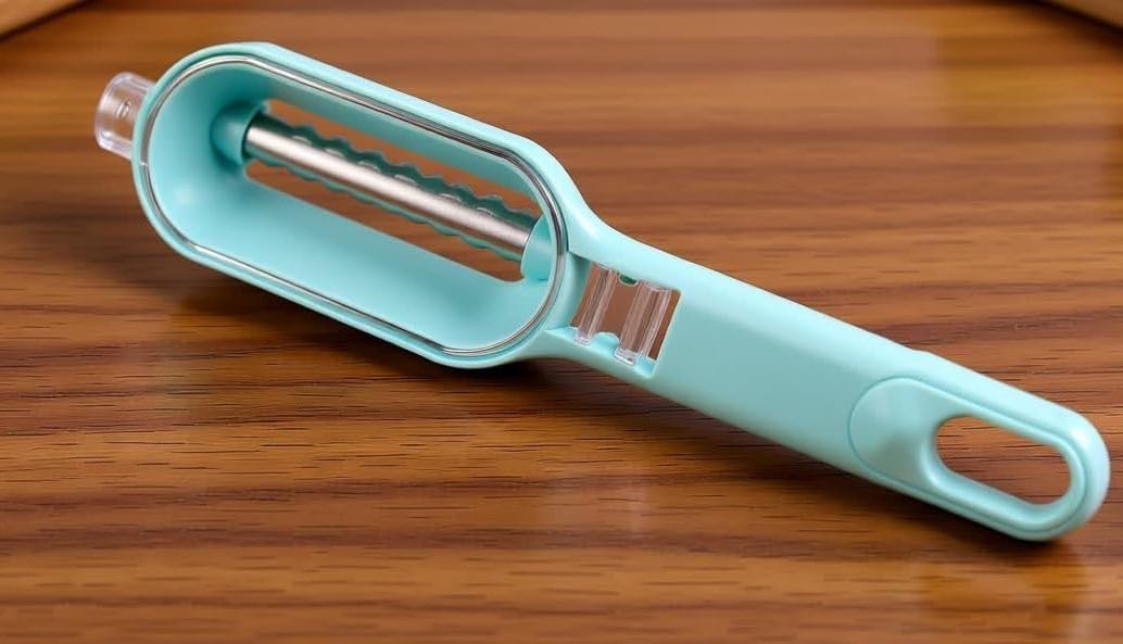 Fish Scale Remover Tool, Yellow Plastic Scraper for Kitchen, Professional Grade Fish Cleaning and Descaling Tool
