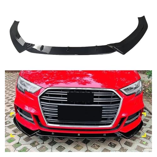Diffuseur canards tuning Audi A3 S3 8V pour remplacer le spoiler
