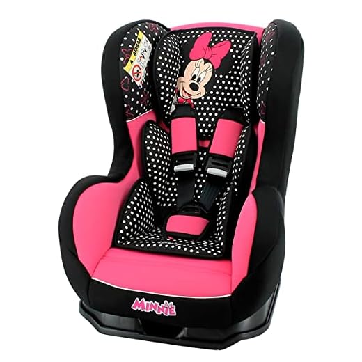 Cadeirinha de Segurança Para Carro, Nania, Minnie Mouse Classic Cosmo, Até 25 KG