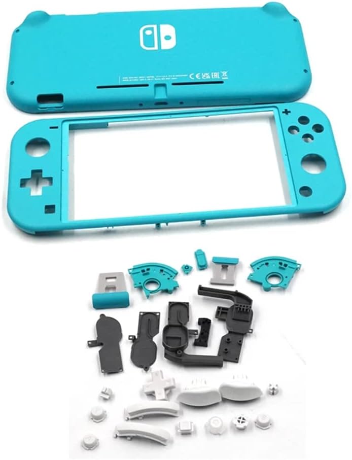 For Nintendo Switch Lite Full Housing Shell Case with Buttons Kit Accessories Replacement for Nintendo Switch Lite Console Housing Shell (Yellow)
