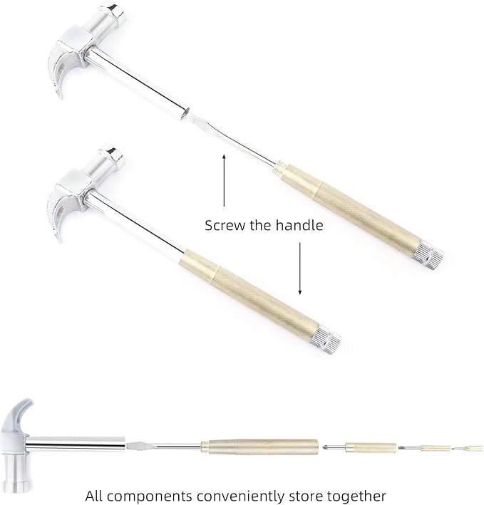 Set Multifunción de Martillo y Destornillador YOUMI 6 en 1 miniatura 7