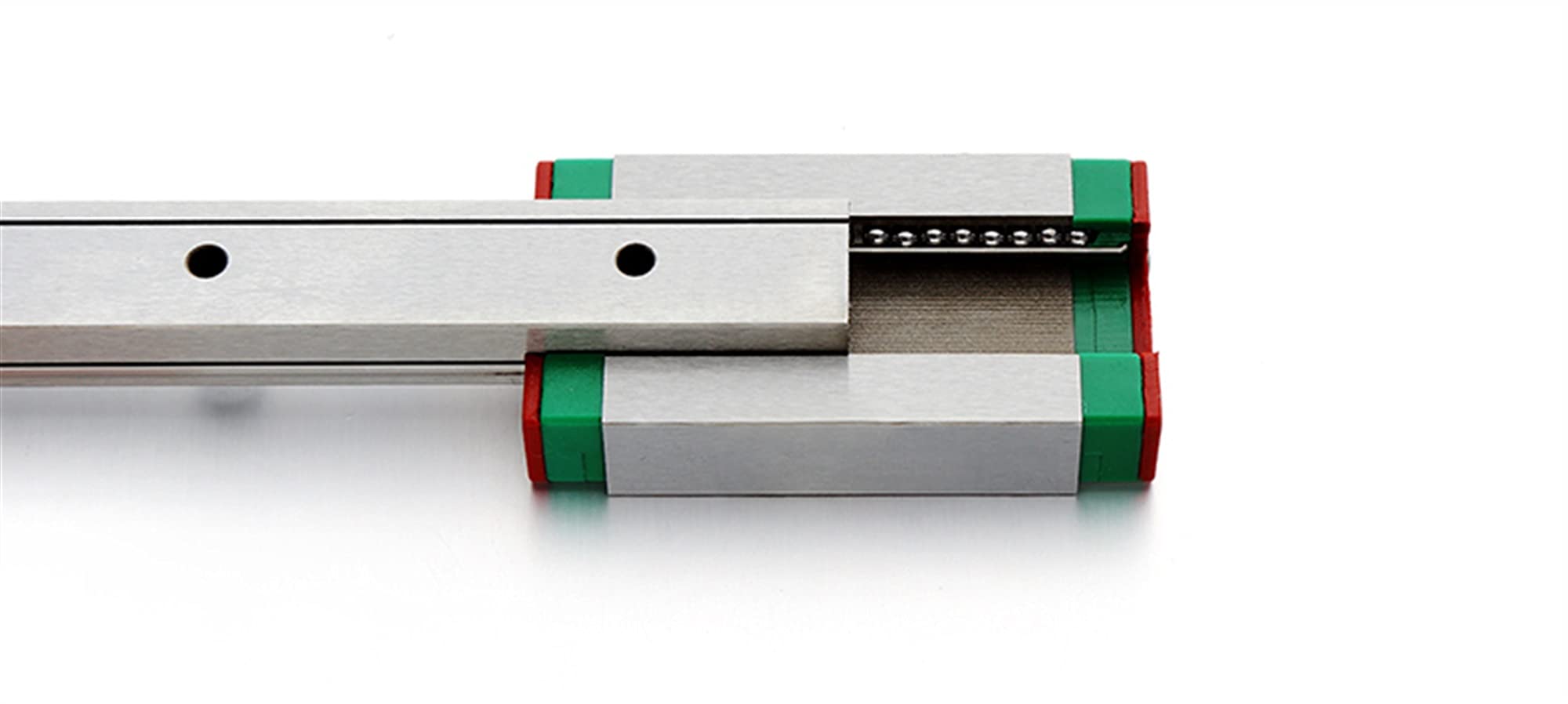 zxxin-Linearführungen MGN12H oder MGN12C-Block + 12mm Linearanleitung MGN12 550-1000 mm Linearschiene 3D-Drucker CNC Hohe Präzision (Guide Length : MGN12H 800mm)