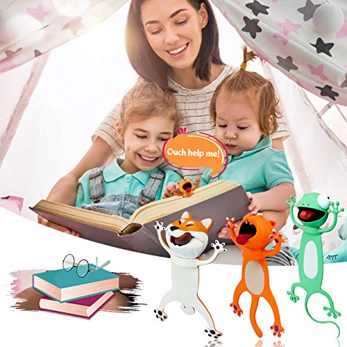 3D Bookmarks - Animal Bookmarks Book Friend Bookmark, Fun Bookmarks For Kids, Book Lovers #TOP5