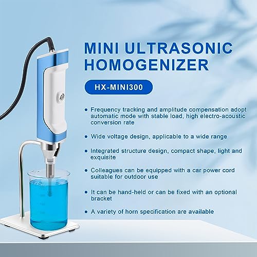 +Uxi 699937064218 Handheld Ultrasonic Homogenizer Lab Mini Cell Disruptor Sonicator Ultrasonic Processor Light Weight 7 thumb #1