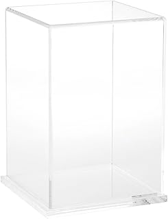 Plymor Clear Acrylic Display Case with Clear Base, 6