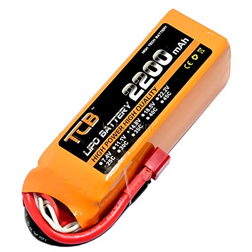 LemonRC Pack De Batterie  LiPo  7.4 V 2200 MAh Nombre De Cellules: 2 35 C Softcase Xt60 2867005