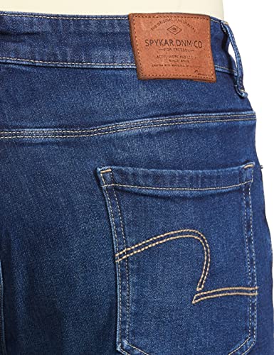 Image of Spykar Men's Mid Rise Skinny Fit Jeans