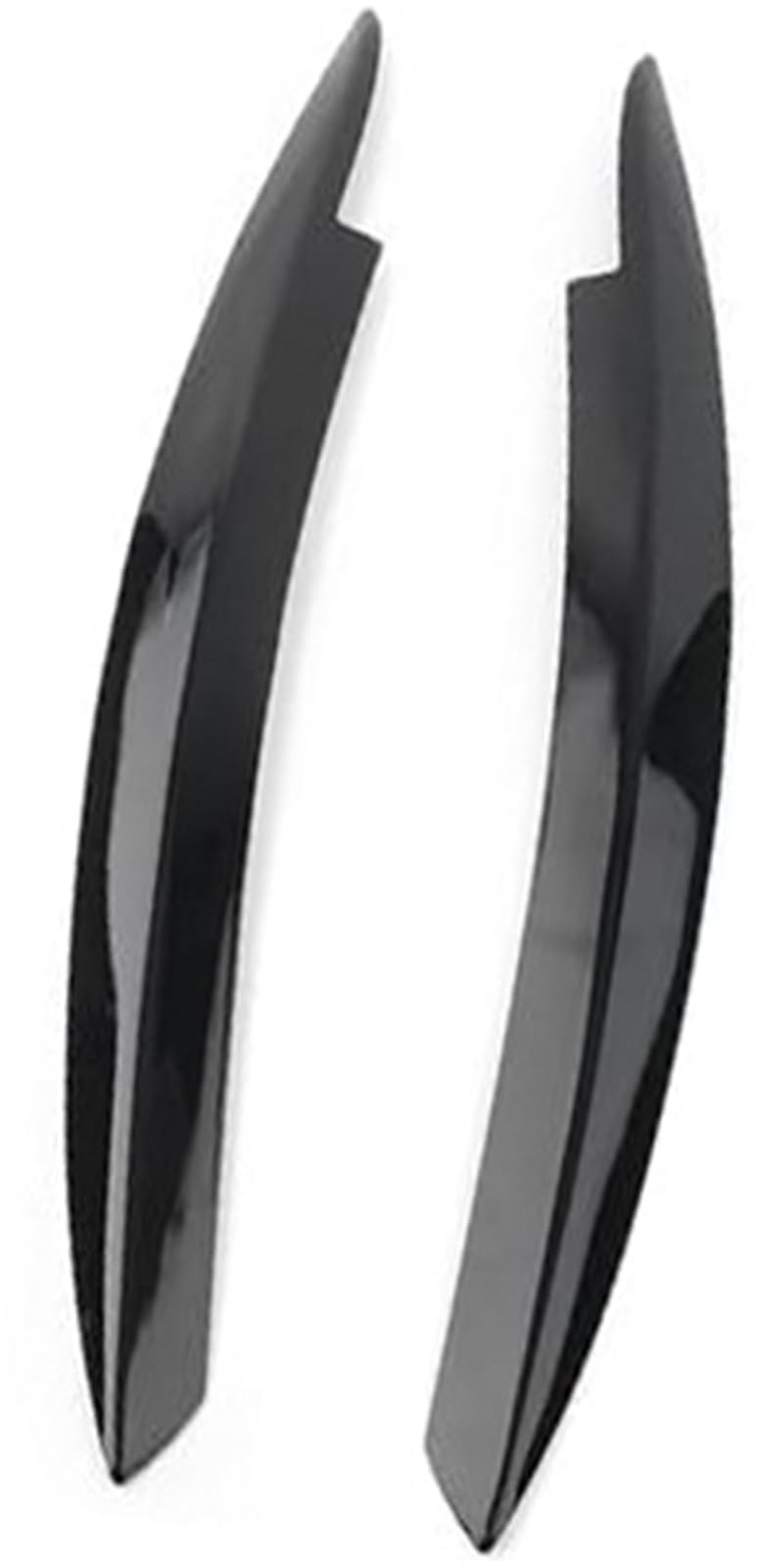 Sourcil de phare noir brillant de haute qualité pour Golf Mk6