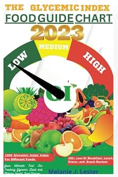 Paperback THE GLYCEMIC INDEX FOOD GUIDE CHART 2023: Your Ultimate Tool for Tracking Glycemic Load and Making Smart Food Choices Book