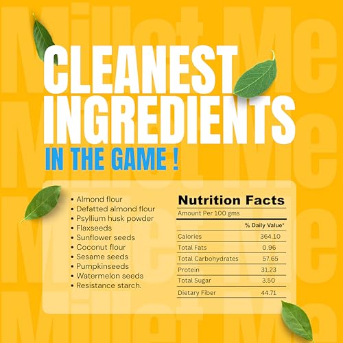 Image of Millet Me by Kuizeens Keto Pasta - 250g (Pack of 2) Ultra Low Carb & High Protein Fusilli | Diabetic Friendly, Weight Management & Keto Diet Approved | No Added Sugar, Maida-Free | No Onion No Garlic | Jain-Friendly | Instant Pasta
