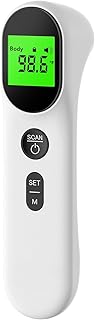 Forehead Thermometer for Adults Kids No-Touch Infrared Digital Thermomet...