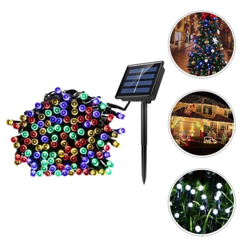 Luces solares de cadena LED para jardín miniatura 4