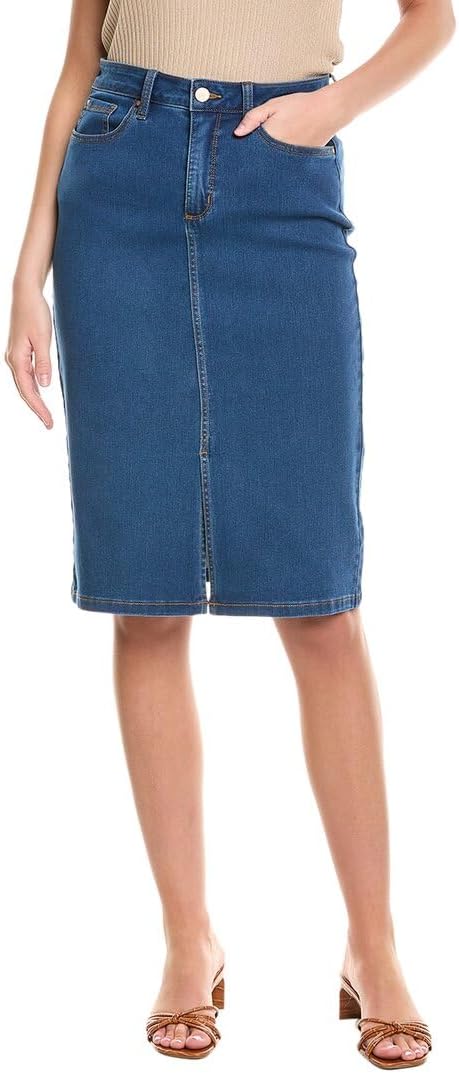 Jones New York Women's Women's Stretch Denim Pencil Skirt