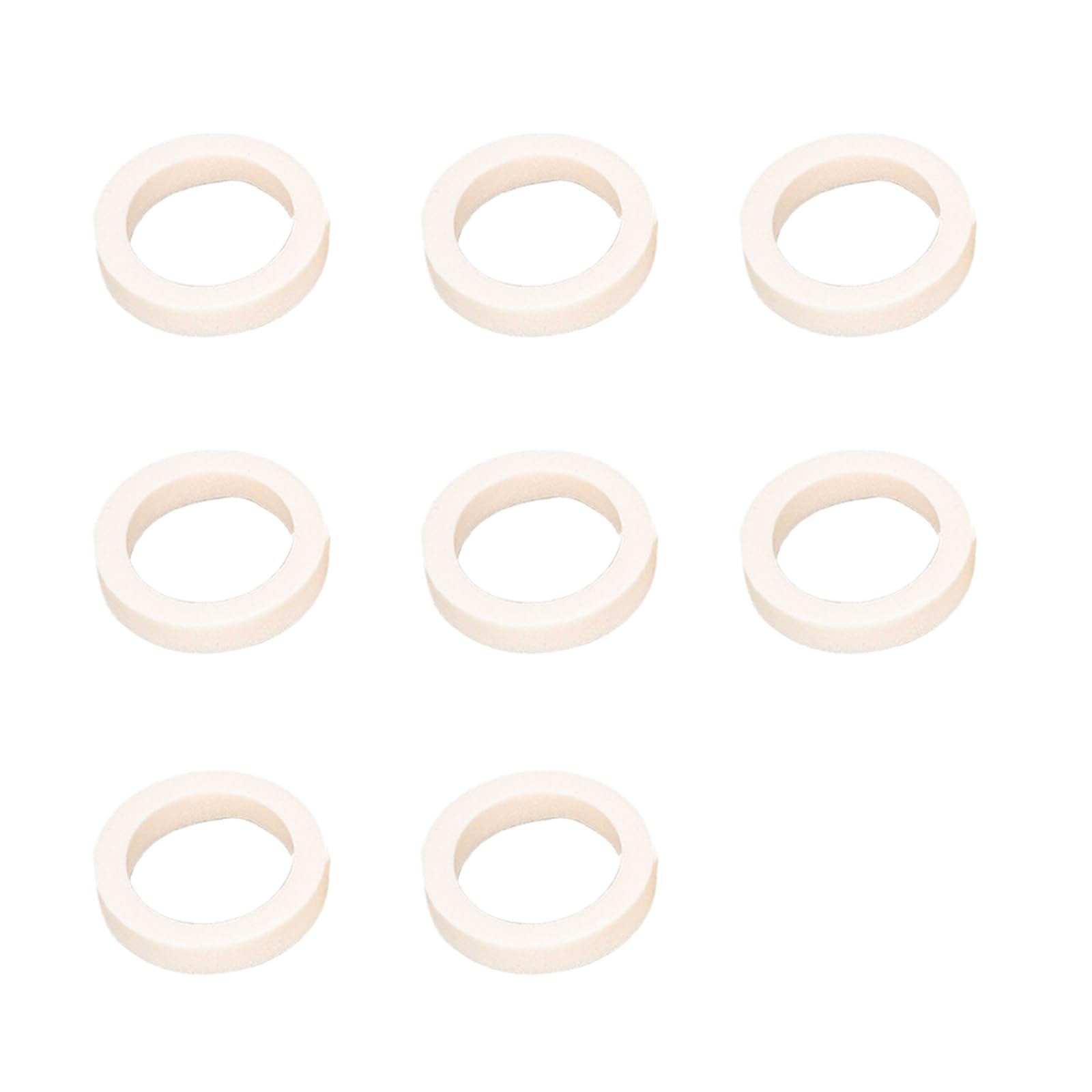 QIYUDUOLA 8Pcs Bikes Front Fork Oil Sponge Bikes Fork Oil Sponge Replacement Sponge Foams Rings Bikes Shock Absorbers for Bikes