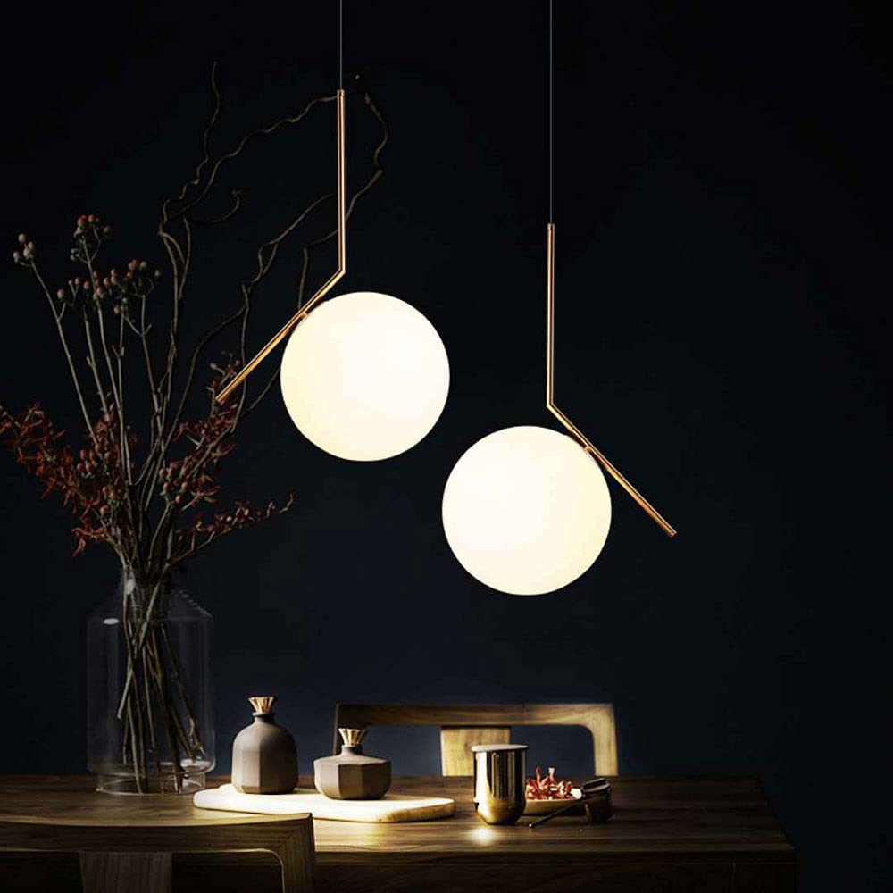 Home Lightings Chandelier Verre Chandelier en Verre Simple Chandelier Chandelier Salon Bar Plafond Light