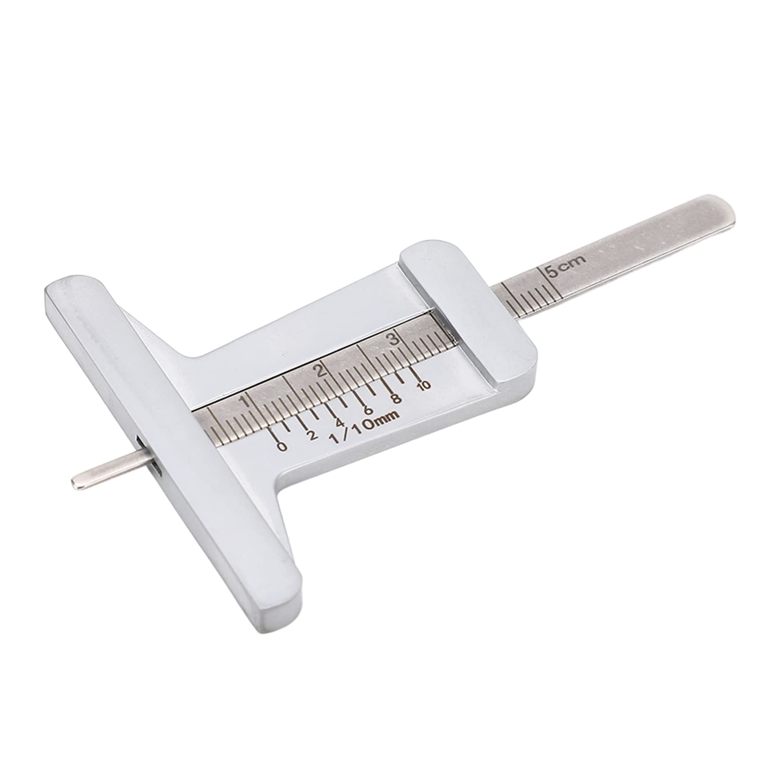 ANKROYU Depth Gauge, Stainless Steel Depth Caliper, Tire Thread Depth Caliper, Portable Tire Thread Depth Gauge, Depth Meter for Car Motorcycle