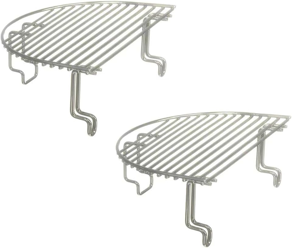 SPR332(2-Pack) Extended Cooking Rack Replacement for Primo Oval XL Grill