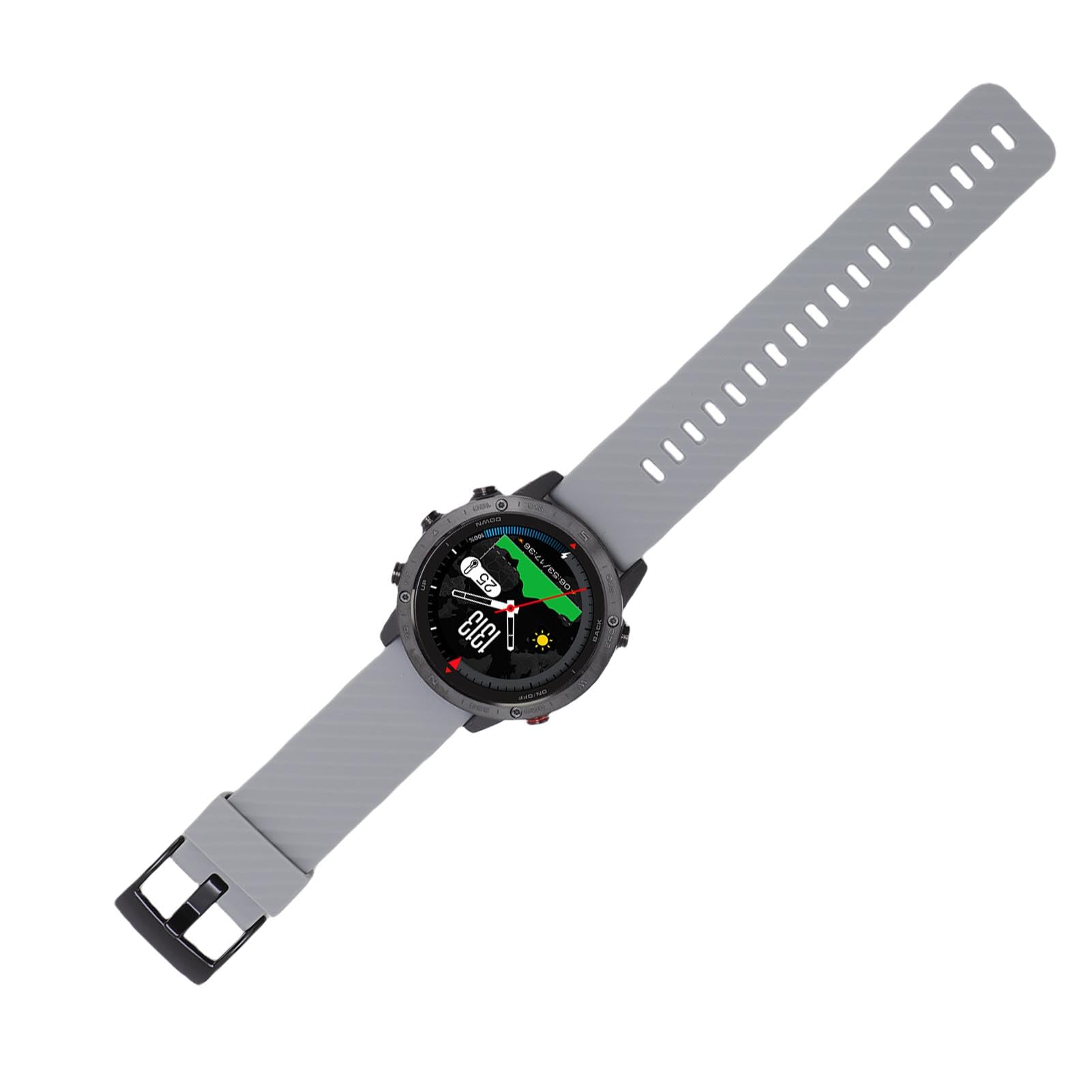 Generic Smart Sports Clock, 1,3 -calowa Czujnik Głębokości Inteligentny Ekran Sportowy Zegarek do Pływania (BLACK)