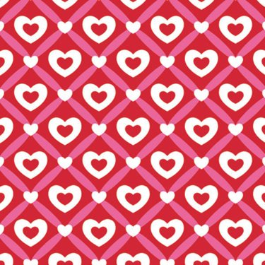 Heart Lattice Gift Wrapping Roll 24