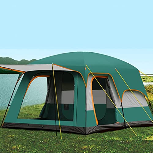 Tente de camping 8 personnes étanche grand abri de jardin familial