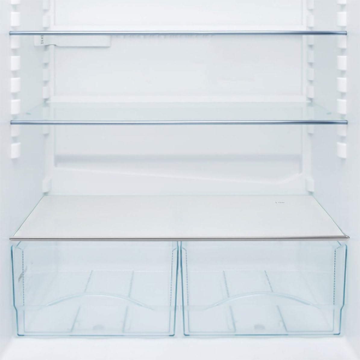 Alipis Ripiano Divisorio in Vetro Temperato per Frigorifero, Mensola di Ricambio per Freezer, Supporto per Alimenti Elevata Capacità di Carico, Adatto a Frigoriferi e Congelatori