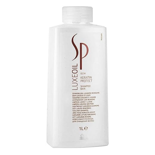 Sp System Pro Luxe Oil Keratin Protect Shampoo 1000 ml