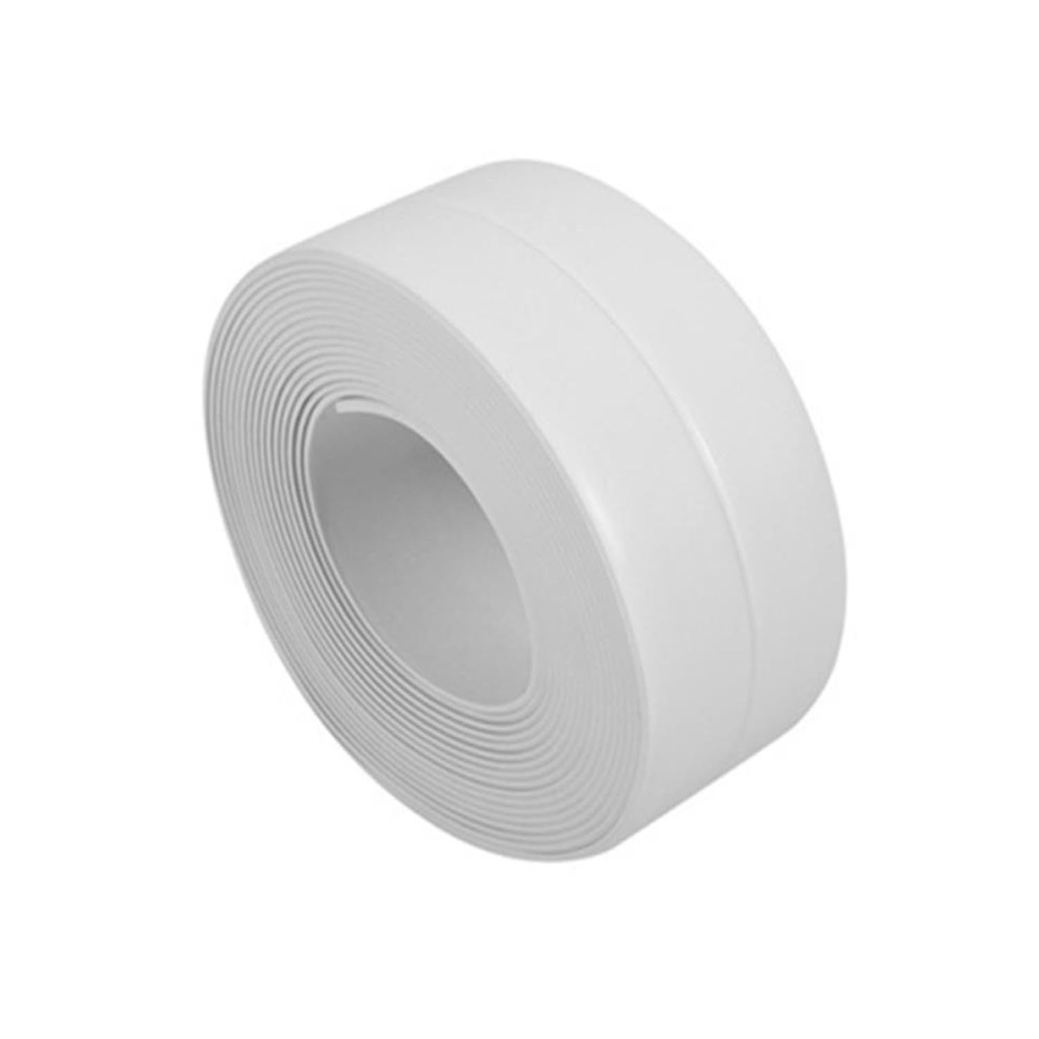 KRIVETY Oil Proof Caulk Tape Strip PVC Self Adhesive Caulking Sealing Tape for Kitchen Sink Platform Toilet Bathroom Shower and Bathtub, 3.2m*3.8cm (Pack of 1, White) (B0CB5GJ1W3) Amazon Price History, Amazon Price Tracker
