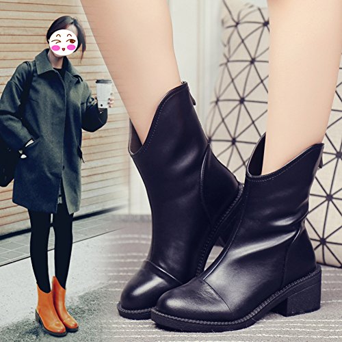 Bottes chevalier en cuir véritable de qualité supérieure pour femmes