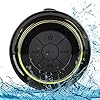 Guzack Bluetooth 5.0 Douche Luidspreker, IPX7 Waterdicht Douche Luidspreker, 8 Uur Speeltijd, Zuignap Handsfree…