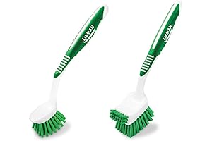 Libman Dish Brush for Dishes Vegetable Fruit Cleaning Dish Washing Kitchen Set Bundle