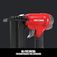 Vista 4 de CRAFTSMAN Brad Nailer, 18GA, pistola de clavos neumática (CMPBN18K)