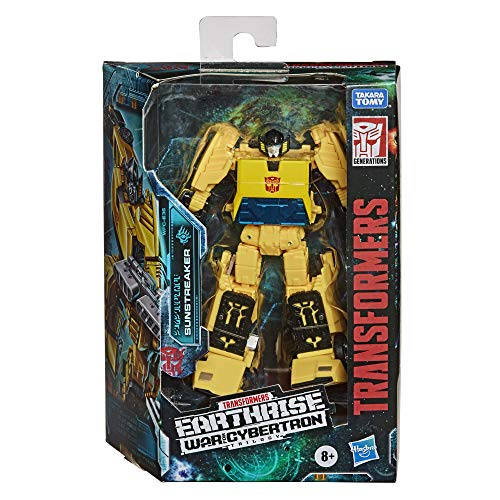 Transformers Toys Generations War for Cybertron: Earthrise Deluxe WFC-E36 Sunstreaker Action Figure - Kids Ages 8 and Up, 5.5-inch by Transformers - Used condition - Image 2