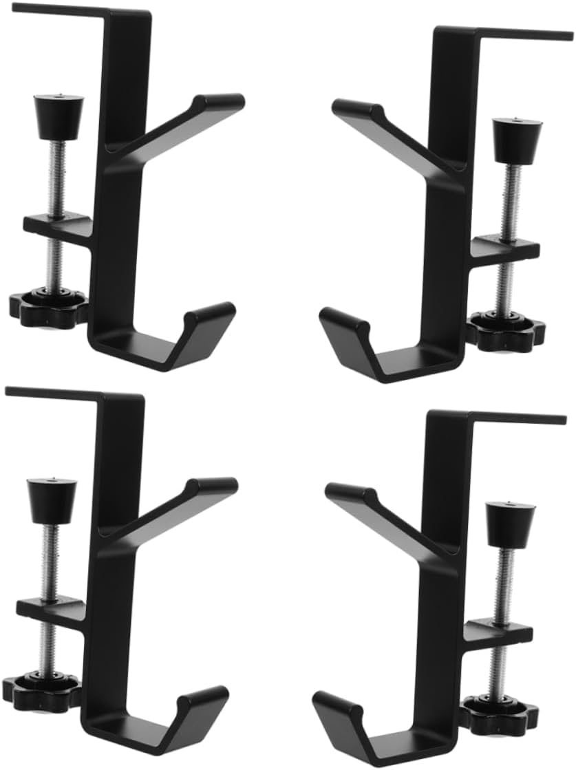 Cabilock 4pcs Garland Hangers for Mantle Wreath Hooks Heavy Duty Stocking Hangers Easy Install Christmas Decorations