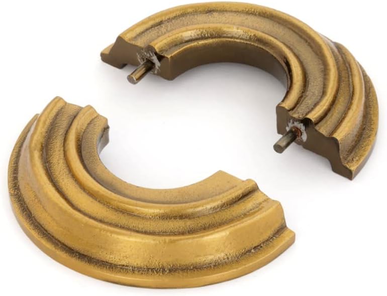 Renovators Supply 3.13 in OD 1 in IPS Antique Gold Radiator Flange image 4
