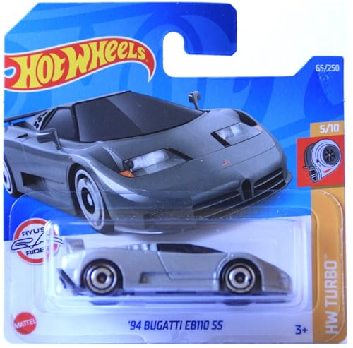 Hot Wheels - ´94 Bugatti EB110 SS - HW Turbo 5/10 - HCX91 - Short Card - Ryu´s Rides - Mattel 2022