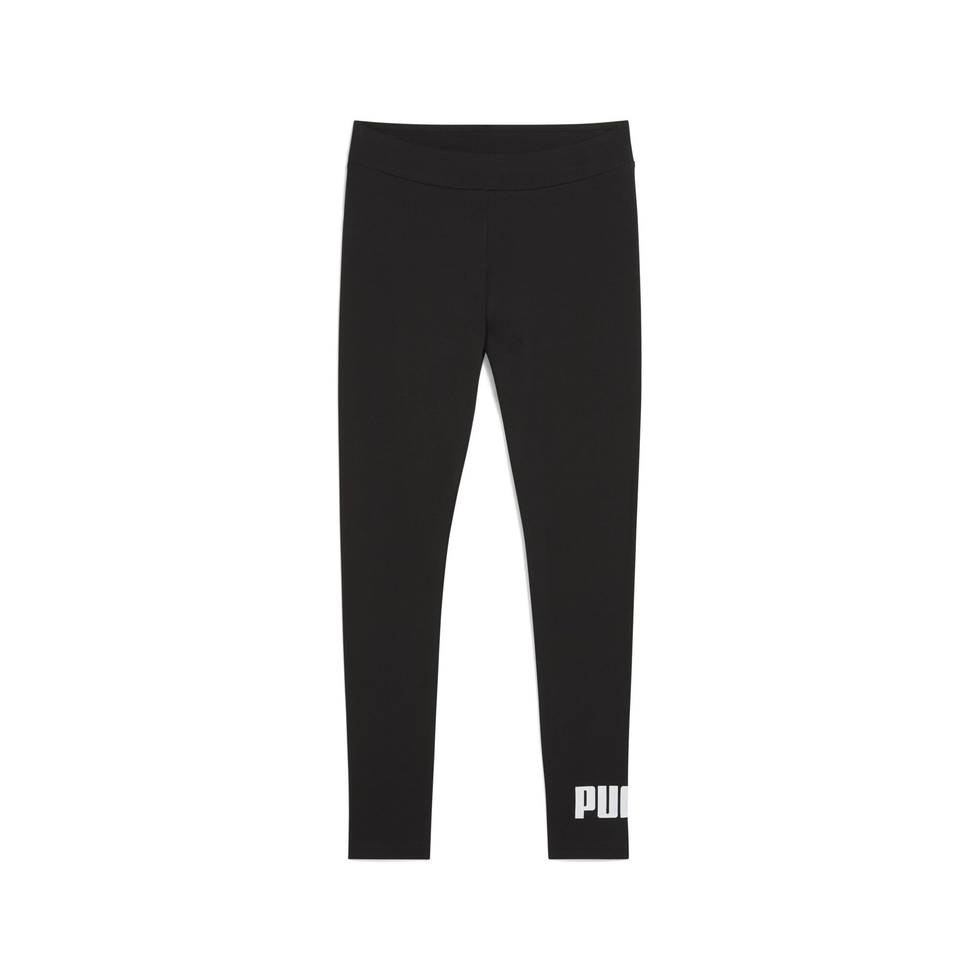 PUMA Womens No. 1 Logo Leggings, Puma Black, XXL EU