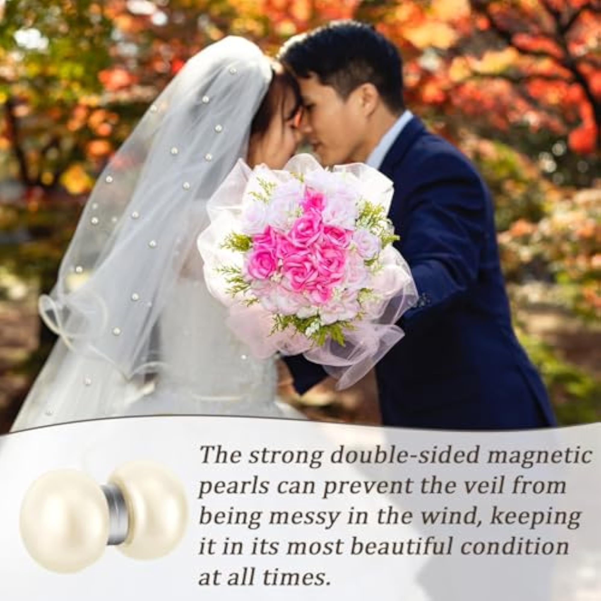 16pcs Wedding Veil Weights with Gift Box
