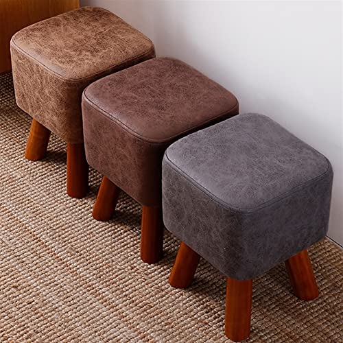 Banc à chaussures et tabouret cube de salon pour une entrée rangée - 3