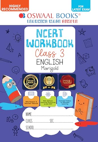 Oswaal NCERT Workbook English (Marigold) Class 3 (For Latest Exam) [Paperback] Oswaal Editorial Board