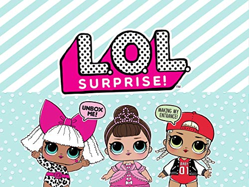 Party Store Web by Casa Dolce Casa Lol Surprise - Kit n° 5 CDC - 1 gaufrette en hostie imprimée sur feuille A4 210 x 297 mm