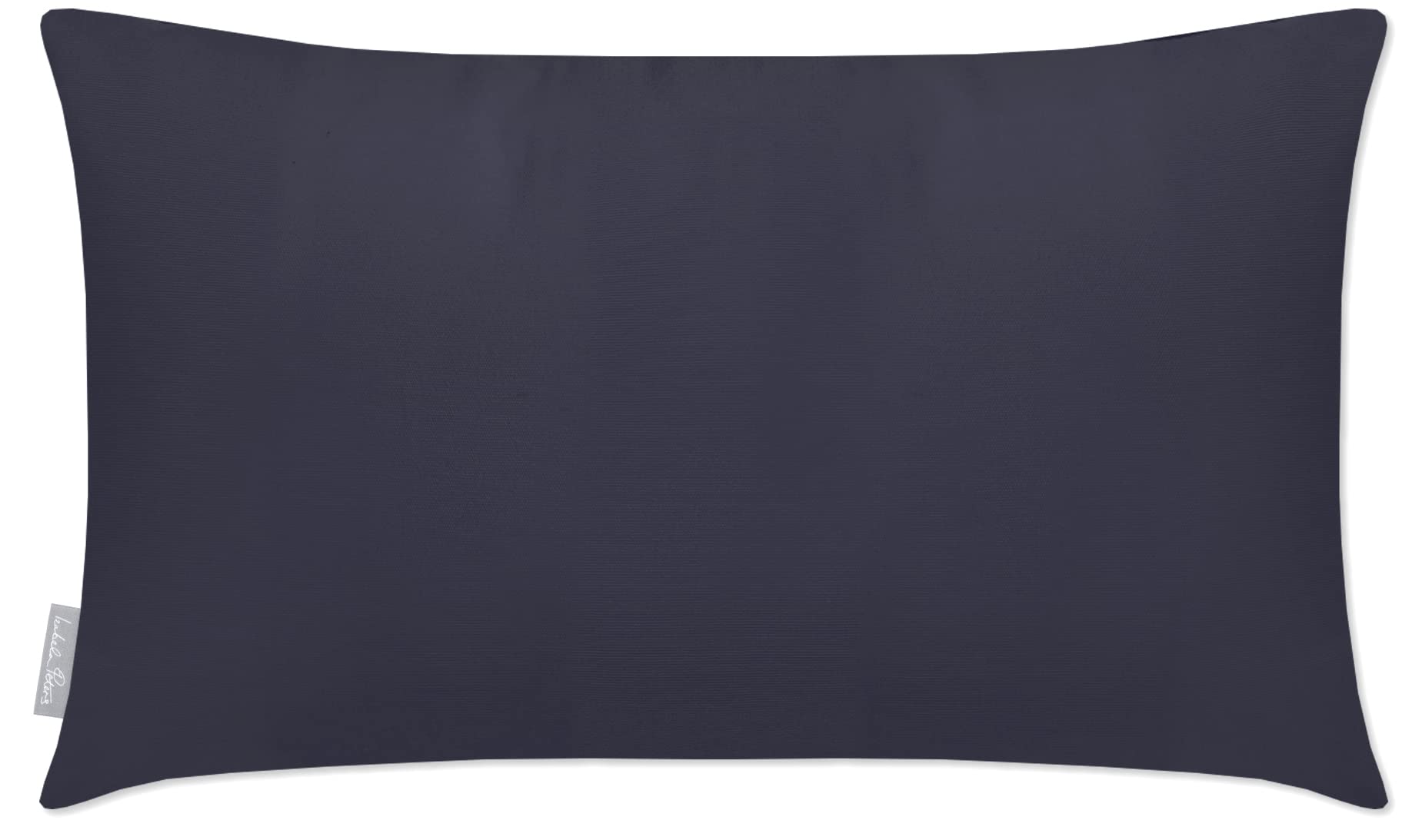 Izabela Peters Outdoor Cushions Waterproof, 60 x 40 cm, Filled Outdoor Cushion, Graphite, Garden Furniture Cushions, Outdoor Seat Cushions, Garden Chair Cushions